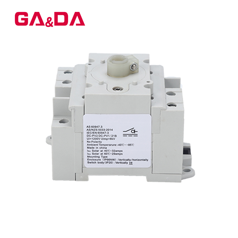 Quality assurance GDPV32-PM2 IP65 DC Solar PV Switch Photovoltaic System isolator disconnector switch