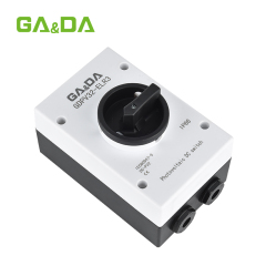IP66 waterproof Rotary Switch 32A solar switch 4 Poles Pv Isolation Switch