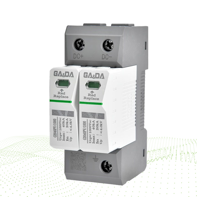 Solar PV 40ka  high power Surge Protective Device surge protector 1000V DC SPD