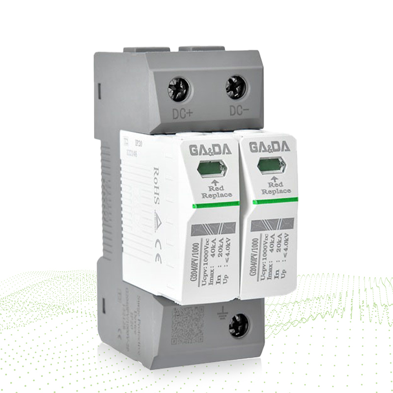 Solar PV 40ka  high power Surge Protective Device surge protector 1000V DC SPD
