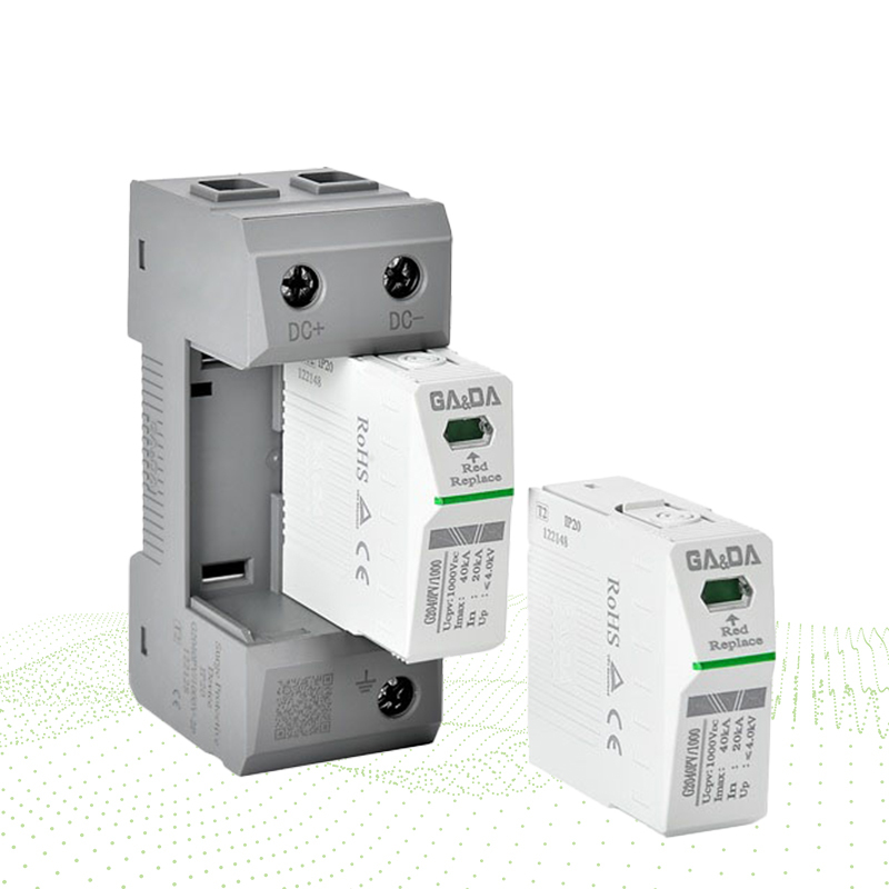 Solar PV 40ka  high power Surge Protective Device surge protector 1000V DC SPD