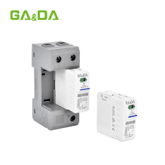 GADA 35mm DIN Rails low voltage AC 2pole Surge Protector Good contact performance SPD