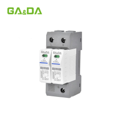 GADA 35mm DIN Rails low voltage AC 2pole Surge Protector Good contact performance SPD