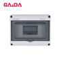 Quality assurance IP65 GDA-8WAY series waterproof junction box plastic power distribution box