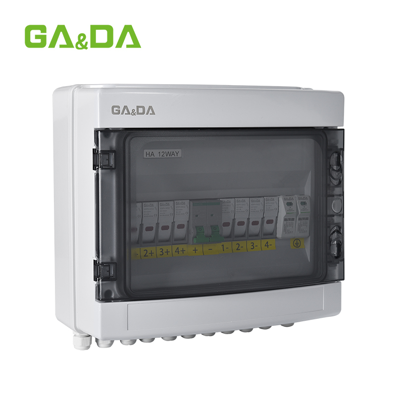 Customize Outdoor photovoltaic molded case material pv combiner box