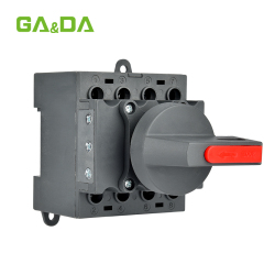 Waterproof low voltage manual ac disconnector switches