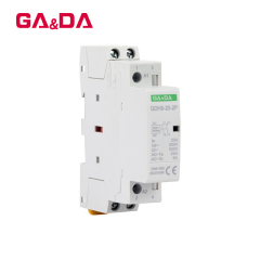 Magnetic Electrical 25A AC Contacts Manual 2NO 1NO+1NC 2NC AC 2 Pole Household Contactor