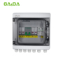 GDS-PV2/1 IP65 2 IN 1 OUT 2 Strings Ways 15A 1000V Solar control box PV Array Power DC Combiner Box