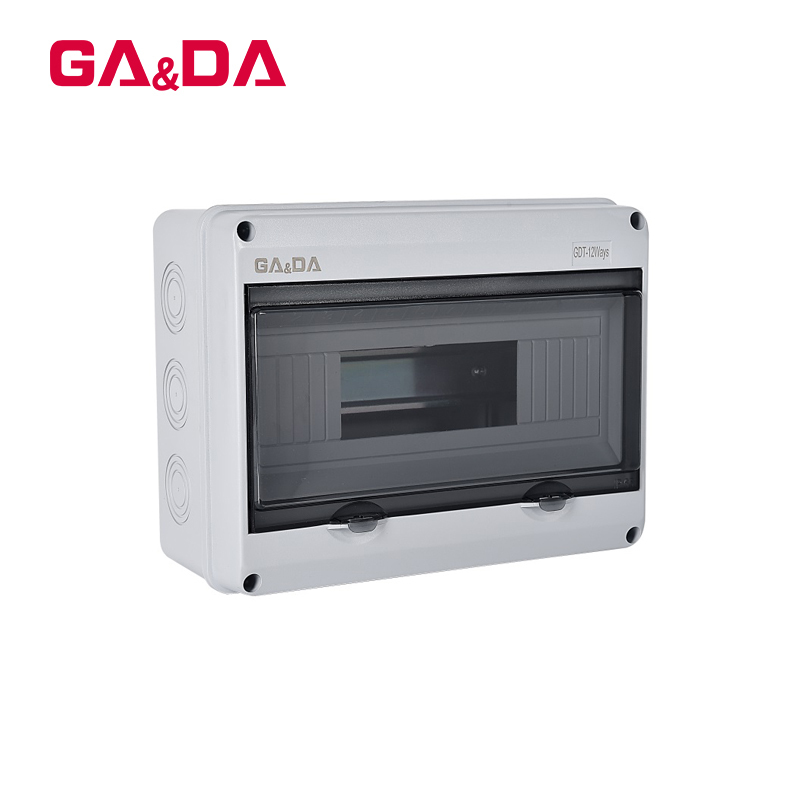 High quality GDT-12WAYS IP65 waterproof Plastic distribution box ABS plastic electrical db junction boxes