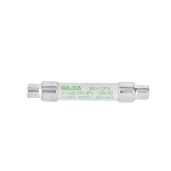 Special photovoltaic combiner box for photovoltaic power generation system Solar energy dc fuse base and link