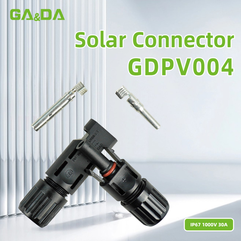 GADA CE IP67 30A 1000V DC waterproof Male + Female M/F Connectors Set for PV Solar Panel Cable Accessories