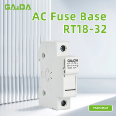 High quality 1p 2p 3p 4p fuse holder AC type fuse base