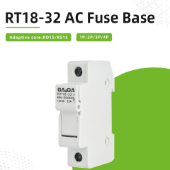 High quality 1p 2p 3p 4p fuse holder AC type fuse base