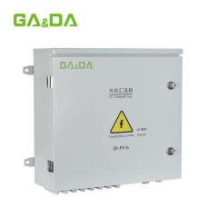 High quality waterproof IP65 PV Combiner Box 16 IN 1 OUT iron shell box solar control box