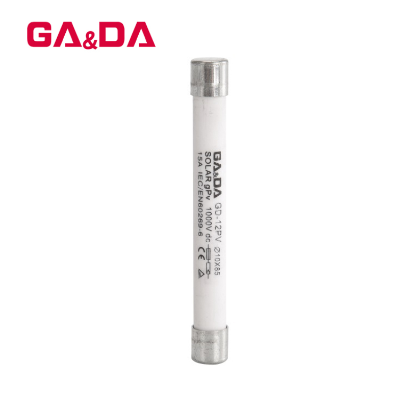 GD-12PV-15A Fuse Cylindrical Ceramic Fuses Low Voltage solar fuse holder