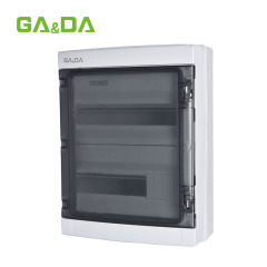 IP65 Outdoor Waterproof 26 Way Electrical Power Plastic Distribution Box