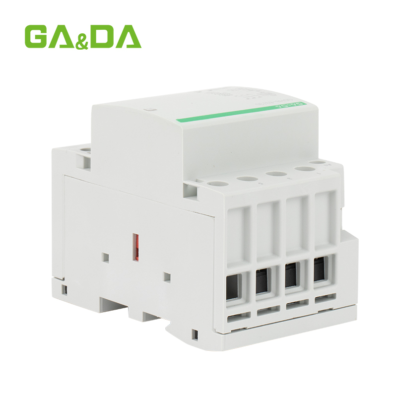 3 Pole ac modular contactor 3NO Coil din rail Contactor