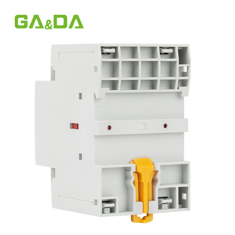 3 Pole ac modular contactor 3NO Coil din rail Contactor