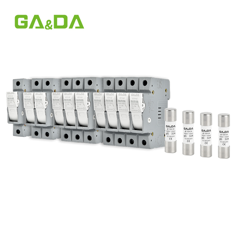 GADA supply low voltage electrical fuse base 10x38mm fuse