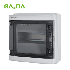 Plastic waterproof safe box 8 ways electrical distribution box