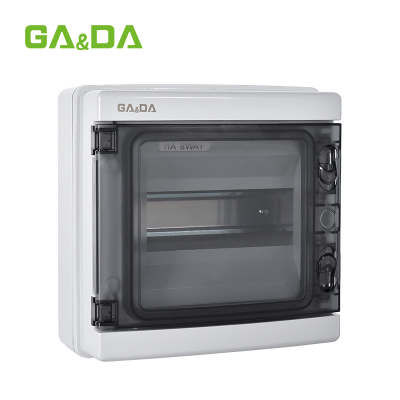 Plastic waterproof safe box 8 ways electrical distribution box