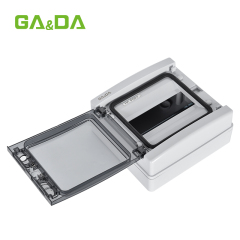 Plastic waterproof safe box 8 ways electrical distribution box