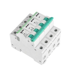 TUV CB IEC 1000V DC 4P MINI Circuit breaker  air circuit breakers DC MCB circuit breaker