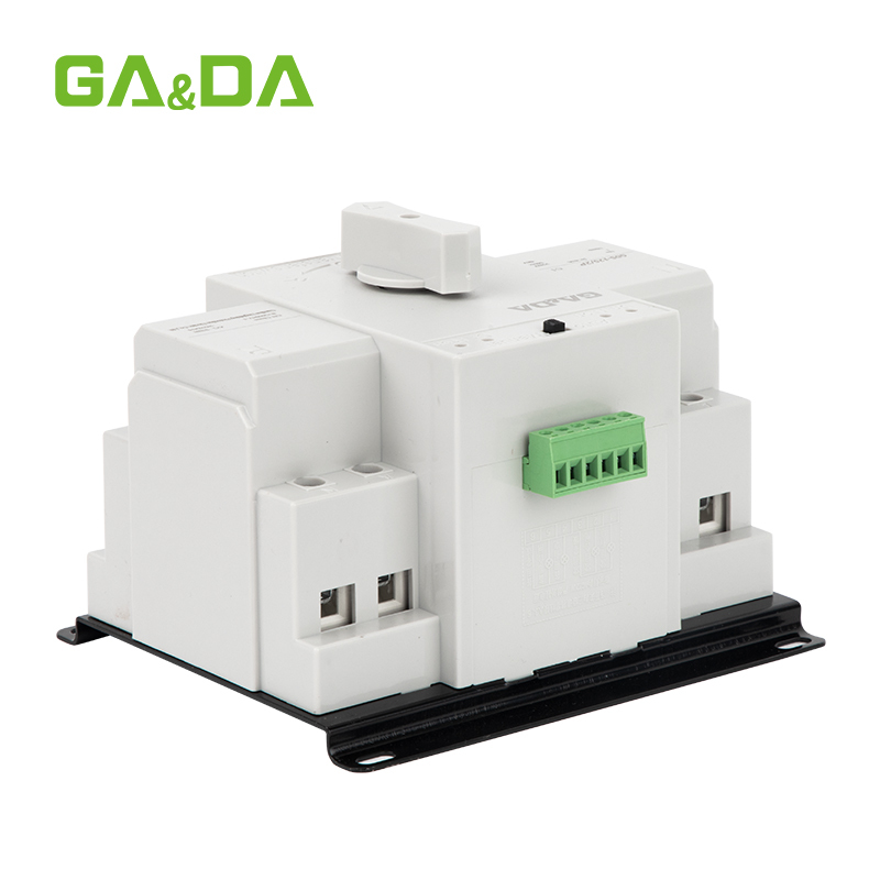GADA 2p 3p 4p ATS 63A 125A Generator ATS Controller Automatic Transfer Switch Dual Power Changeover Switch CB Class