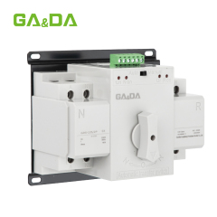 GADA 2p 3p 4p ATS 63A 125A Generator ATS Controller Automatic Transfer Switch Dual Power Changeover Switch CB Class