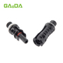 1000V DC 10A 15A 20A PV solar connector Tin Plated Copper Solar Panel Connector