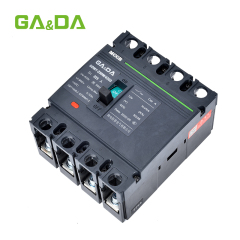 Molded case circuit breakers AC MCCB 2 pole 3 pole 4 pole 125A 250A mccb circuit breaker