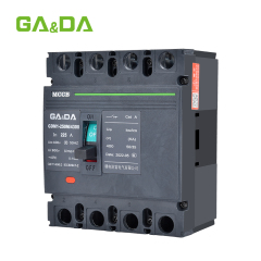 Molded case circuit breakers AC MCCB 2 pole 3 pole 4 pole 125A 250A mccb circuit breaker