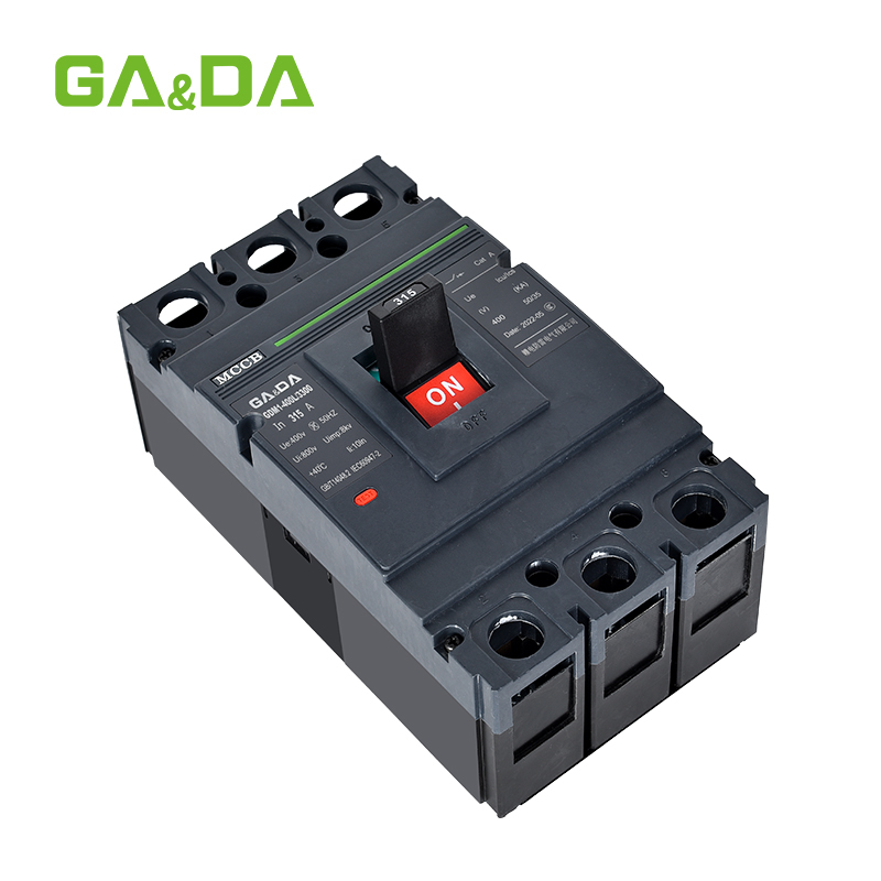 GADA MCCB Circuit Breakers  3P 4P 250A 315A 350A 400A  AC molded case circuit breakers