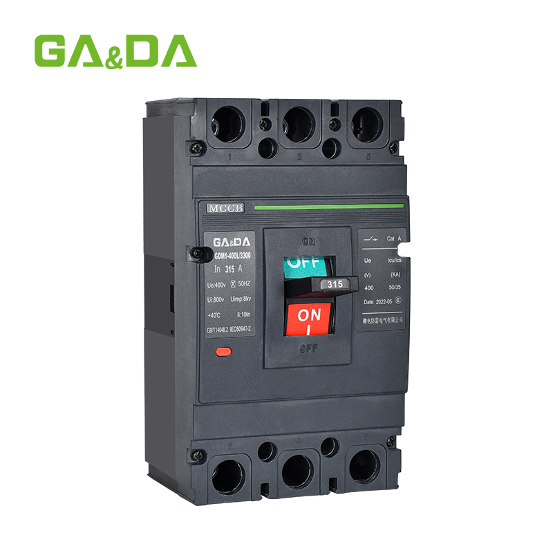GADA MCCB Circuit Breakers  3P 4P 250A 315A 350A 400A  AC molded case circuit breakers