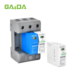 Strict quality control system Lightning Arrester DC Surge Protector 1000VDC SPD