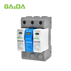 Strict quality control system Lightning Arrester DC Surge Protector 1000VDC SPD