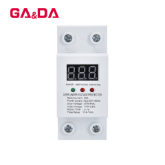 High quality GDV1-2-63A power supply equipment manufacturers wholesale automatic under voltage protector over voltage protector