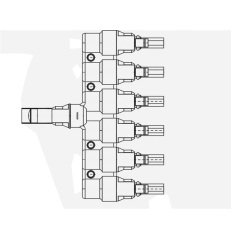 High Quality IP67 DC 1000V 30A  solar cable connector for Solar pv system