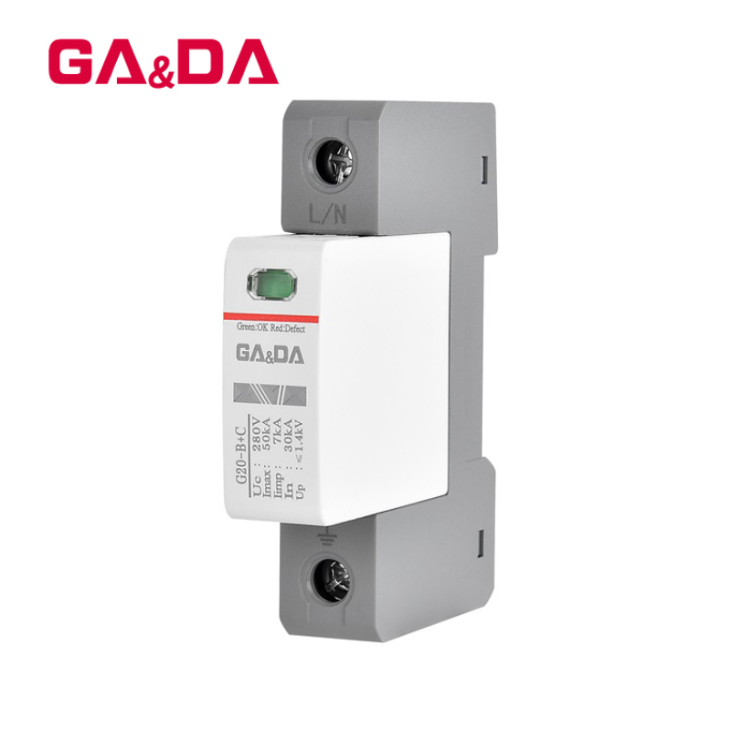 CE Approved SPD 7/30/50KA 280V Surge Lightning Arrestor Power Surge Protection SPD Voltage surge protector
