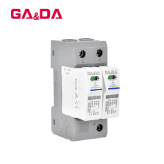 GADA G2010DZ-255-2P 2 pole 20ka 2 phase surge protection ac spd  255v voltage spd surge power protector spd