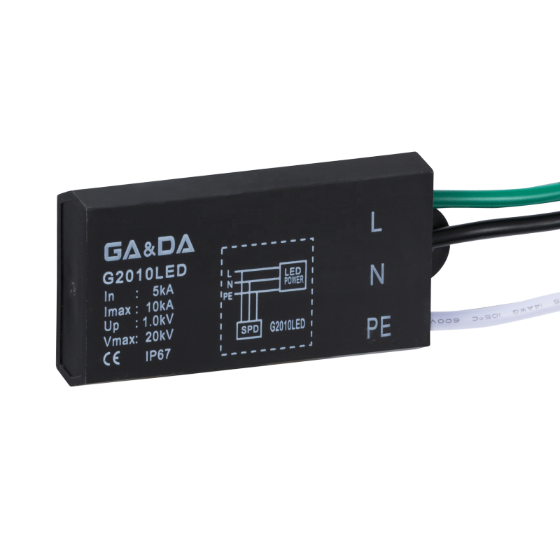 10kA 10kV Surge Protection Device LED Street Light SPD with CE Certifications