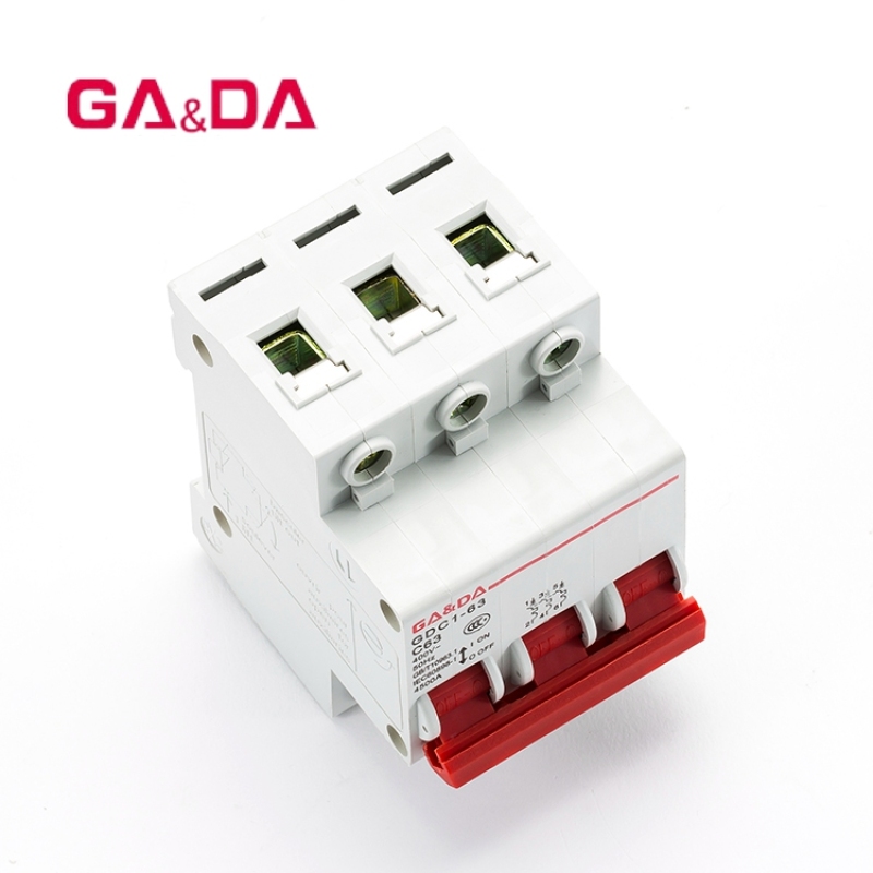 GADA 3 Poles vacuum motorized 200amp mini circuit breaker