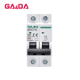 2P 1000v  4.5/6KA 20A Mini  MCB    with CE Approved