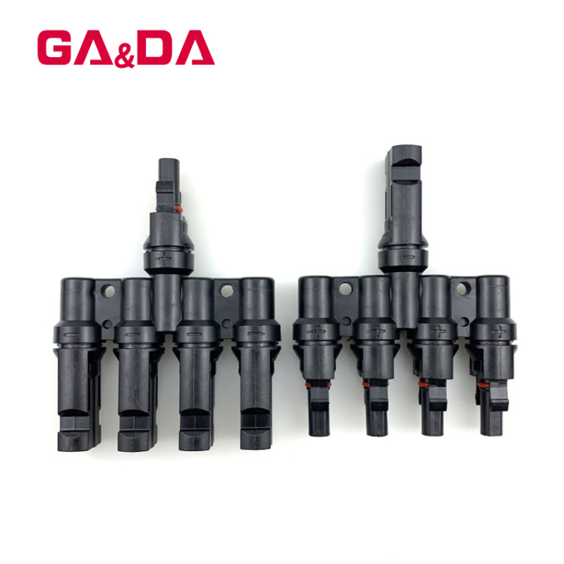 PV cable connectors  for solar panels compatible with male female IP67 30A waterproof solar connector
