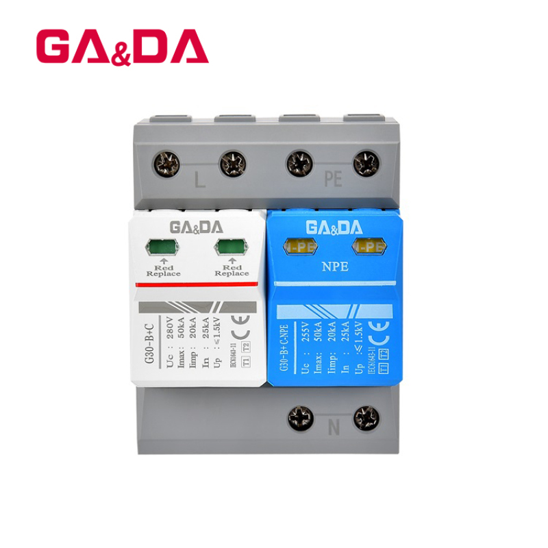 surge protective device  Spd 1P AC 220V/385V surge protector