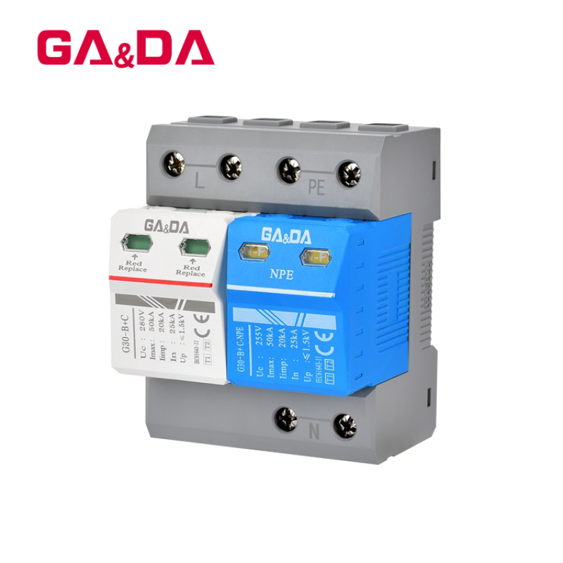 surge protective device  Spd 1P AC 220V/385V surge protector