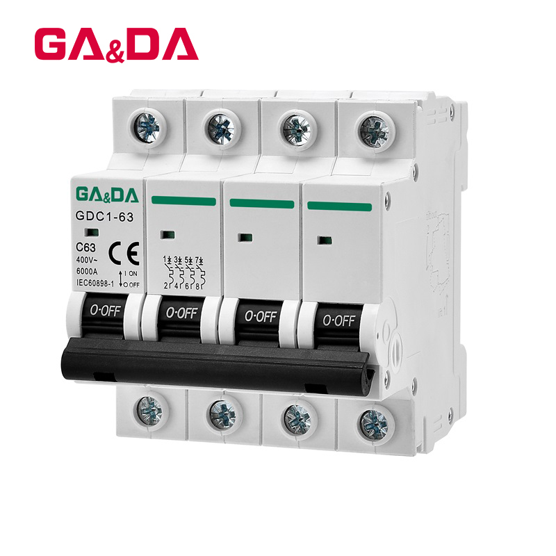 sell hot MCB AC mini circuit breaker  4.5KA AC 400V  Miniature Circuit Breaker