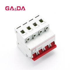 GADA Electrical supples dz47 3 phase mcb circuit brakers