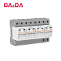 Surge Protector AC 4 P House Surge Protective Low-voltage Arrester Device Lightning Protection SPD