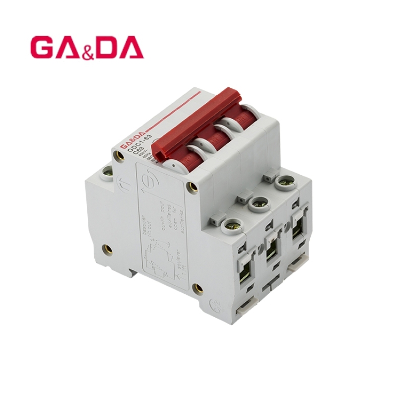 GADA 3 Poles vacuum motorized 200amp mini circuit breaker